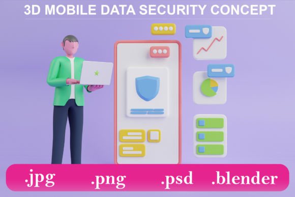 3D Mobile Data Security Concept: A New Era of Digital Protection