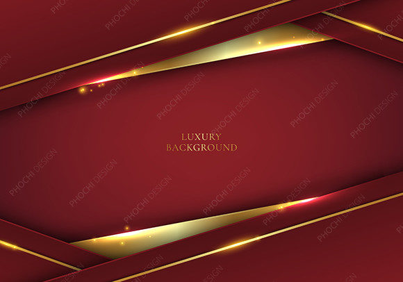 3D Modern Luxury Template Red Stripes: A Vision of Elegance and Precision