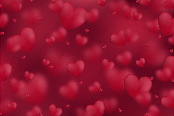Abstract Valentine's Day Design Style