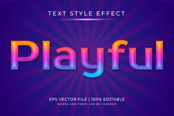 Playful Text Style Effect: Elevate Your Design Projects with a Unique 3D Text Effect